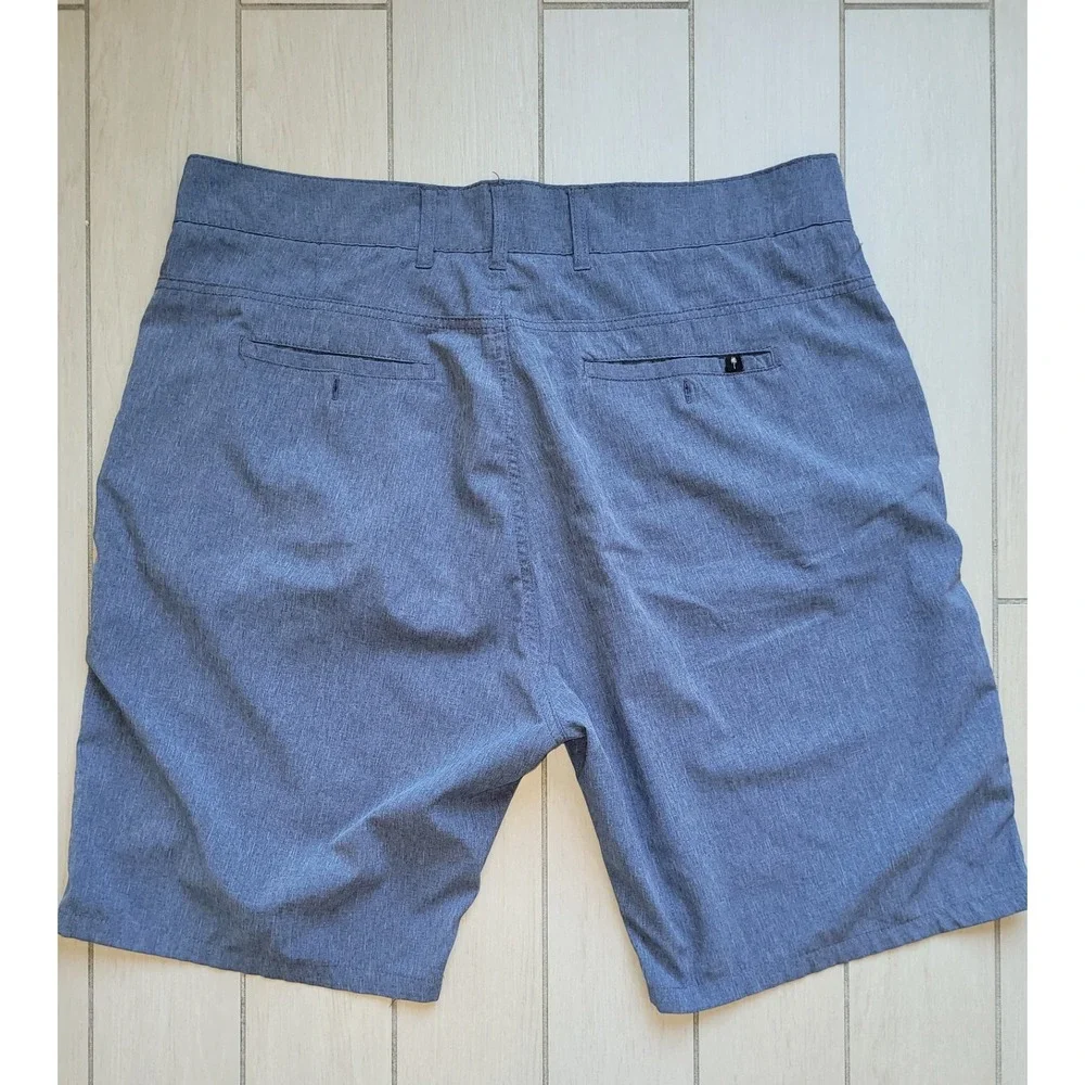 TRUNKS Muli-functional Men's Short Size 38, Blue, Button And Zip